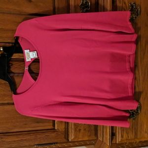 Vibrant pink sweater